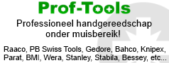 Prof-Tools - Professioneel handgereedschap onder muisbereik!